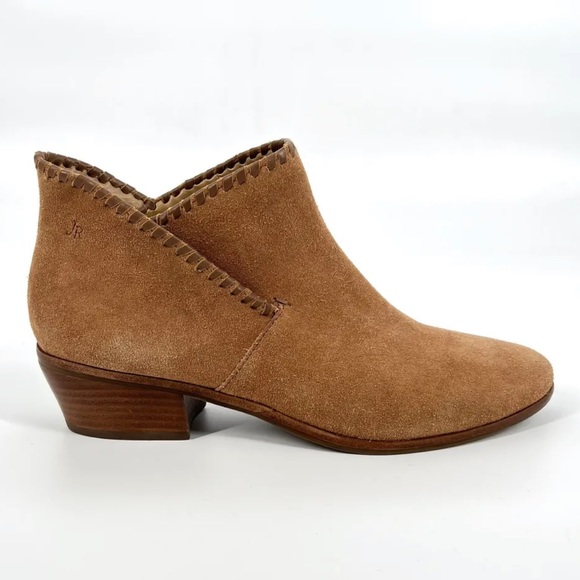Jack Rogers Shoes Jack Rogers Size 9 Suede Ankle Booties Caramel